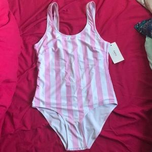 NWT Zaful Striped One Piece